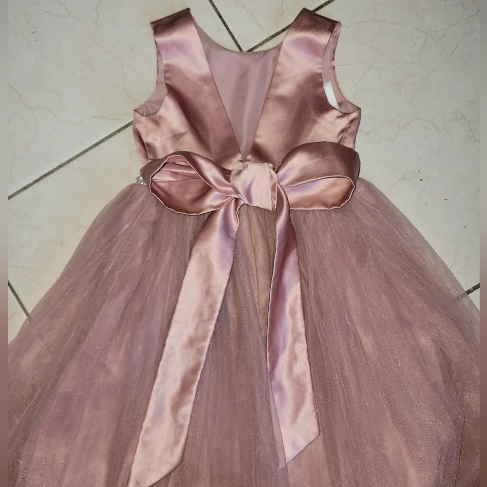 Charming Mauve Kids Formal Dress Size 10